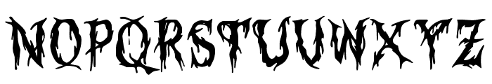Bloody Corpse Font UPPERCASE