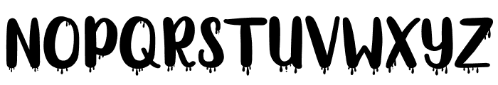 Bloody Halloween Font UPPERCASE