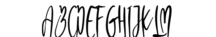Bloody Night Font UPPERCASE