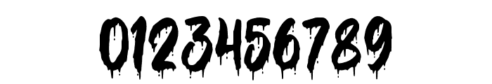 BloodyScary-Regular Font OTHER CHARS