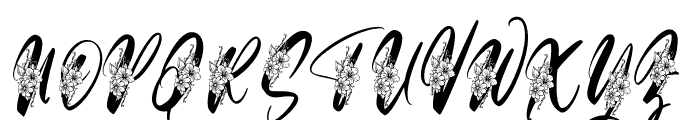 Bloom Monogram Font Font LOWERCASE