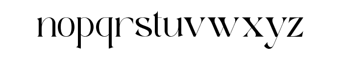 BloomHaven-Regular Font LOWERCASE