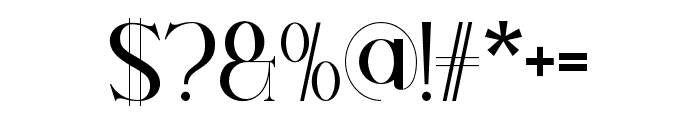 Bloomed Serif - Regular Font OTHER CHARS
