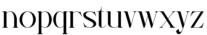Bloomed Serif - Regular Font LOWERCASE