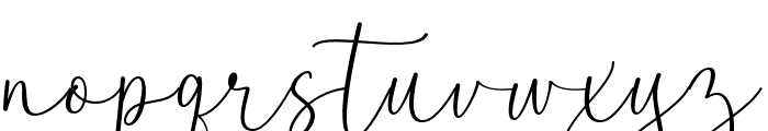 BloomingGarden-Regular Font LOWERCASE