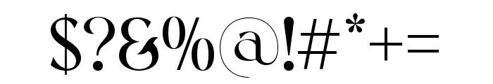 Bloonde-Regular Font OTHER CHARS