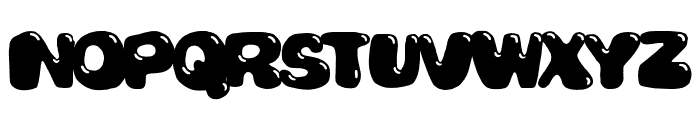 Blopster Bubble Font UPPERCASE