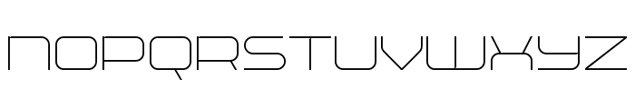 Bloxter Sans Thin Font UPPERCASE