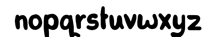 Bluby Kids Regular Font LOWERCASE