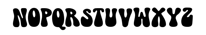 BlueSugarGroovy Font LOWERCASE