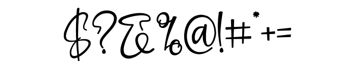 Bluebell Monogram Font OTHER CHARS