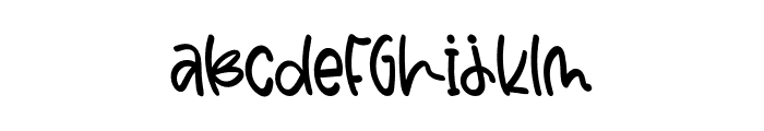 Blueberry Regale Font LOWERCASE