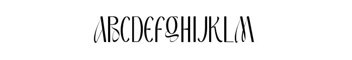 Blueganvile Font LOWERCASE