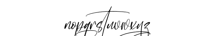 Bluestone Nostalgia Italic Font LOWERCASE