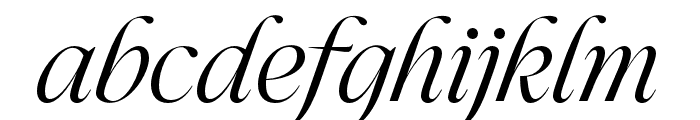 Bluesty Regular Font LOWERCASE