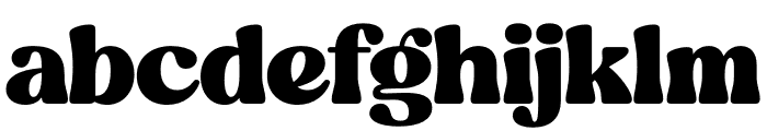 Blugide Font LOWERCASE