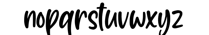 Blumshot Font LOWERCASE