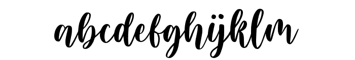 Blushring Font LOWERCASE