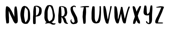 BlustySans Font UPPERCASE