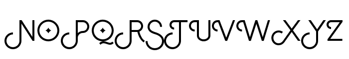 Bluzonir-Stylistic Font LOWERCASE