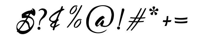 Blythe Font OTHER CHARS