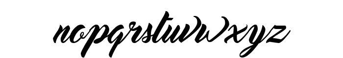 Blythe Font LOWERCASE