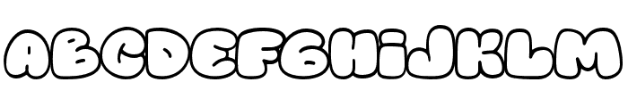 Bobagum Font LOWERCASE
