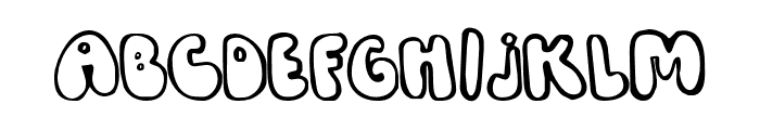 Bobolha Font UPPERCASE