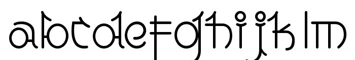 Bocan-Regular Font LOWERCASE