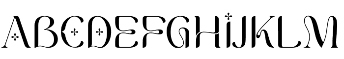 Bochan Serif Alternate Font UPPERCASE