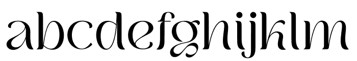 Bochan Serif Alternate Font LOWERCASE