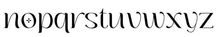 Bochan Serif Alternate Font LOWERCASE