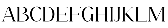 Bochan Serif Font UPPERCASE