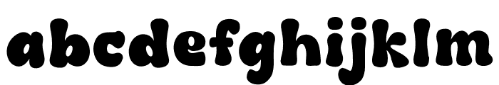 Bocilato Regular Font LOWERCASE