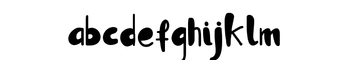 Bocilo Regular Font LOWERCASE