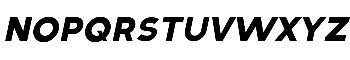 Bodda Extra Bold Italic Font UPPERCASE