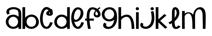 Bodicx Font LOWERCASE