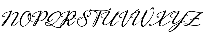 Bodigatbold Font UPPERCASE