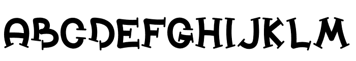 Bodihel Font LOWERCASE