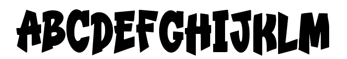 Boeghi Regular Font UPPERCASE