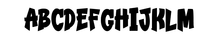 Boeghi Regular Font LOWERCASE