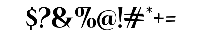 Bogesta-Regular Font OTHER CHARS
