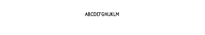 Bogi Split Monogram Regular Font LOWERCASE