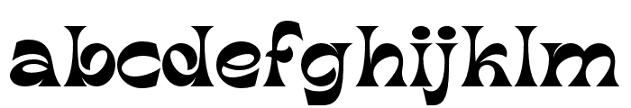 Bohay-Regular Font LOWERCASE
