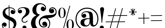 Bohema Magic Font OTHER CHARS