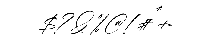Bohemia Florale Italic Font OTHER CHARS