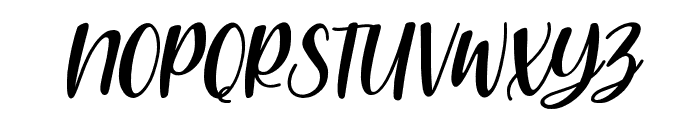 Bohemia-Italic Font UPPERCASE