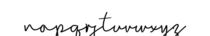 Bohemian Collection Monoline Font LOWERCASE