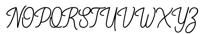 Bohemind-Script Font UPPERCASE