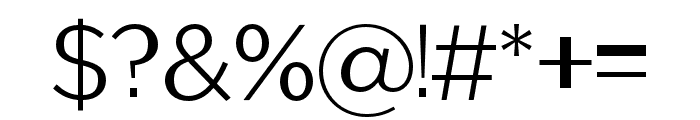 Bohemy Sans Serif Regular Font OTHER CHARS
